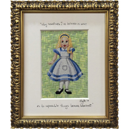 Needlepoint - Alice in Wonderland - Bograd Kids