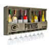 Green Bay Packers Reclaimed Wood Bar Shelf