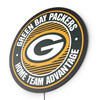 Green Bay Packers Home Team Advantage LED Lighted Sign
