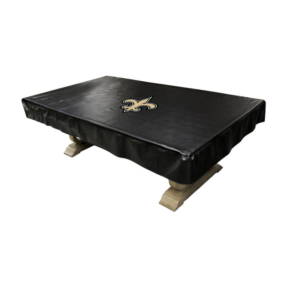 New Orleans Saints 8' Deluxe Pool Table Cover