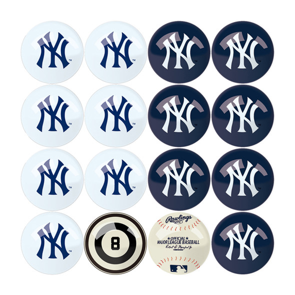 New York Yankees Pool Ball Set