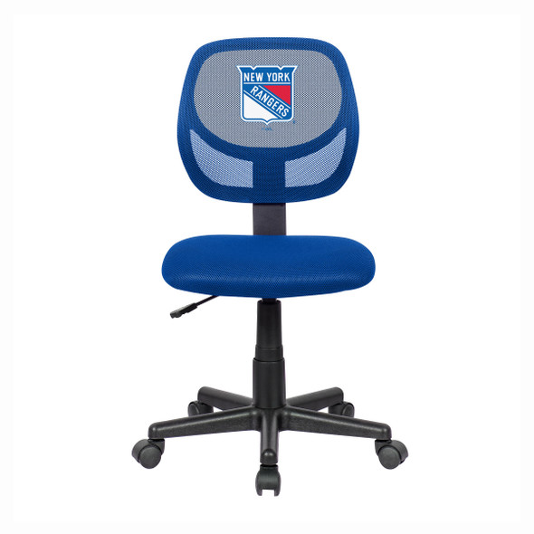 New York Rangers Armless Task Chair