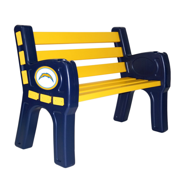Los Angeles Chargers Outdoor Bench