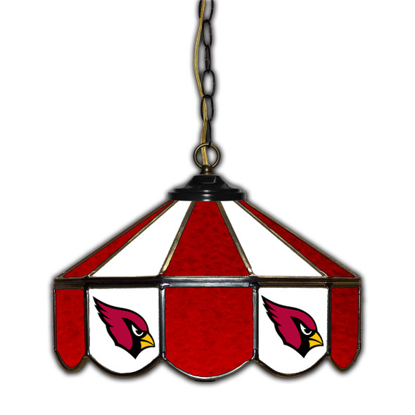 Arizona Cardinals 14" Glass Pub Lamp