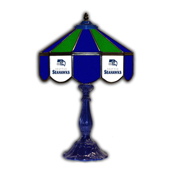 Seattle Seahawks 21" Glass Table Lamp