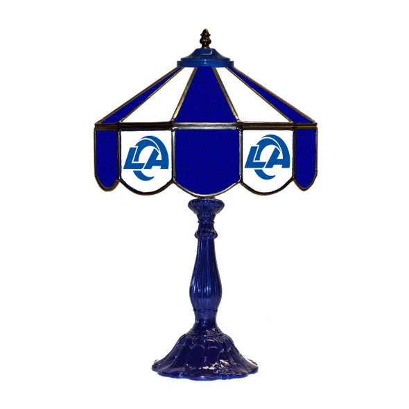 Los Angeles Rams 21" Glass Table Lamp