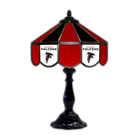 Atlanta Falcons 21" Glass Table Lamp