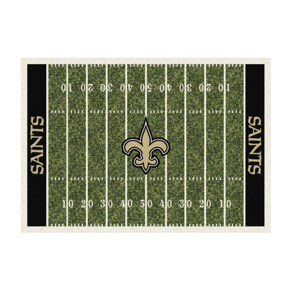 New Orleans Saints 8x11 Homefield Rug