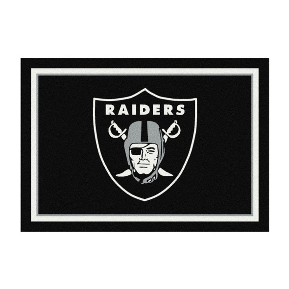 Las Vegas Raiders 8x11 Spirit Rug