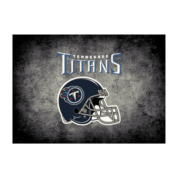 Tennessee Titans 8x11 Distressed Rug