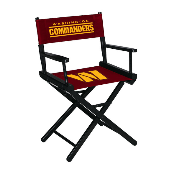 Washington Commanders Table Height Directors Chair