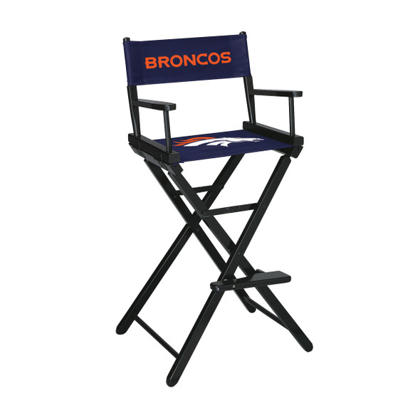 Denver Broncos Bar Height Directors Chair