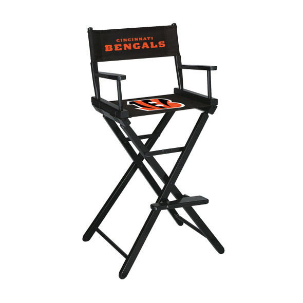 Cincinnati Bengals Bar Height Directors Chair