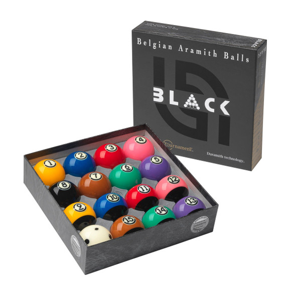 Aramith Tournament "Black" Pool Ball Set