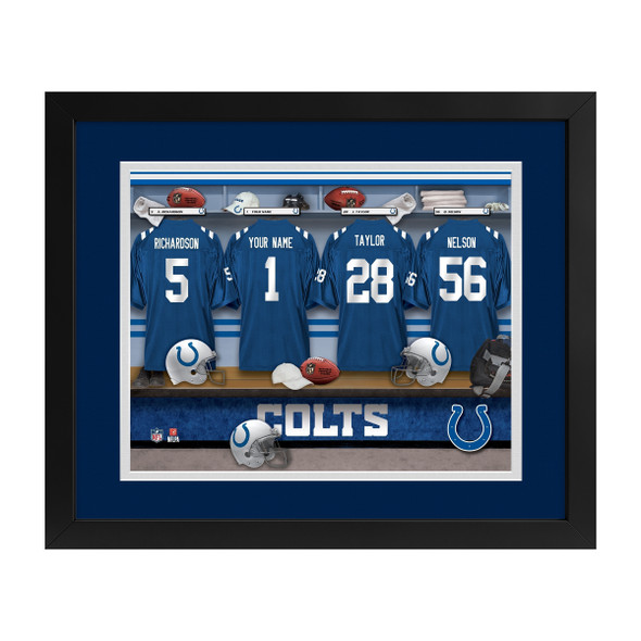 Indianapolis Colts Locker Room Custom Print