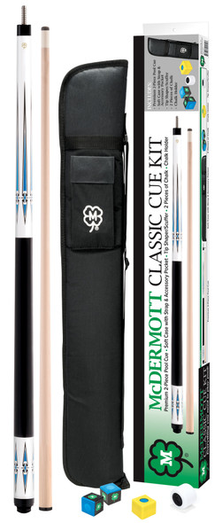 McDermott Classic Cue Kit with White Cue