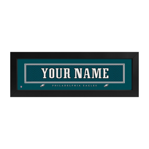 Philadelphia Eagles Name Plate Custom Print