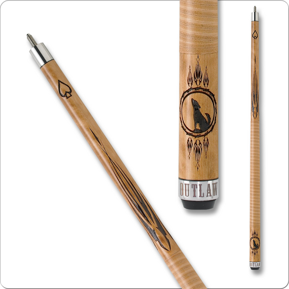 outlaw OL18 プレイキュー Outlaw Products - Wolf Iron Cues
