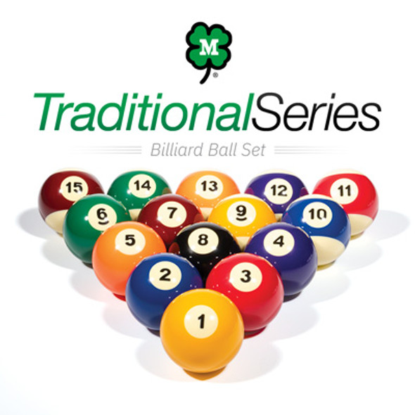 McDermott Traditional Series Billiard Ball Set