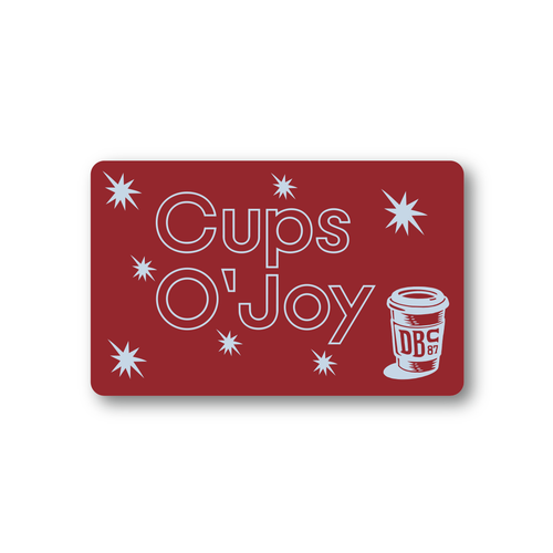 Gift Card - Cups O' Joy (Pack of 50)