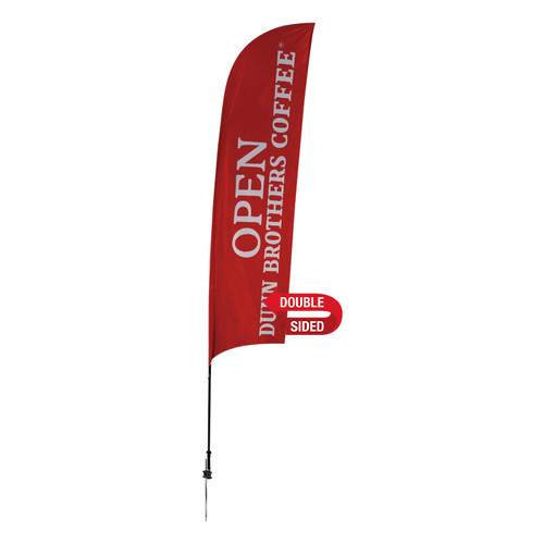 10.5 Sail Flag with Soft case (Various Art & Colors Available) - ON DEMAND