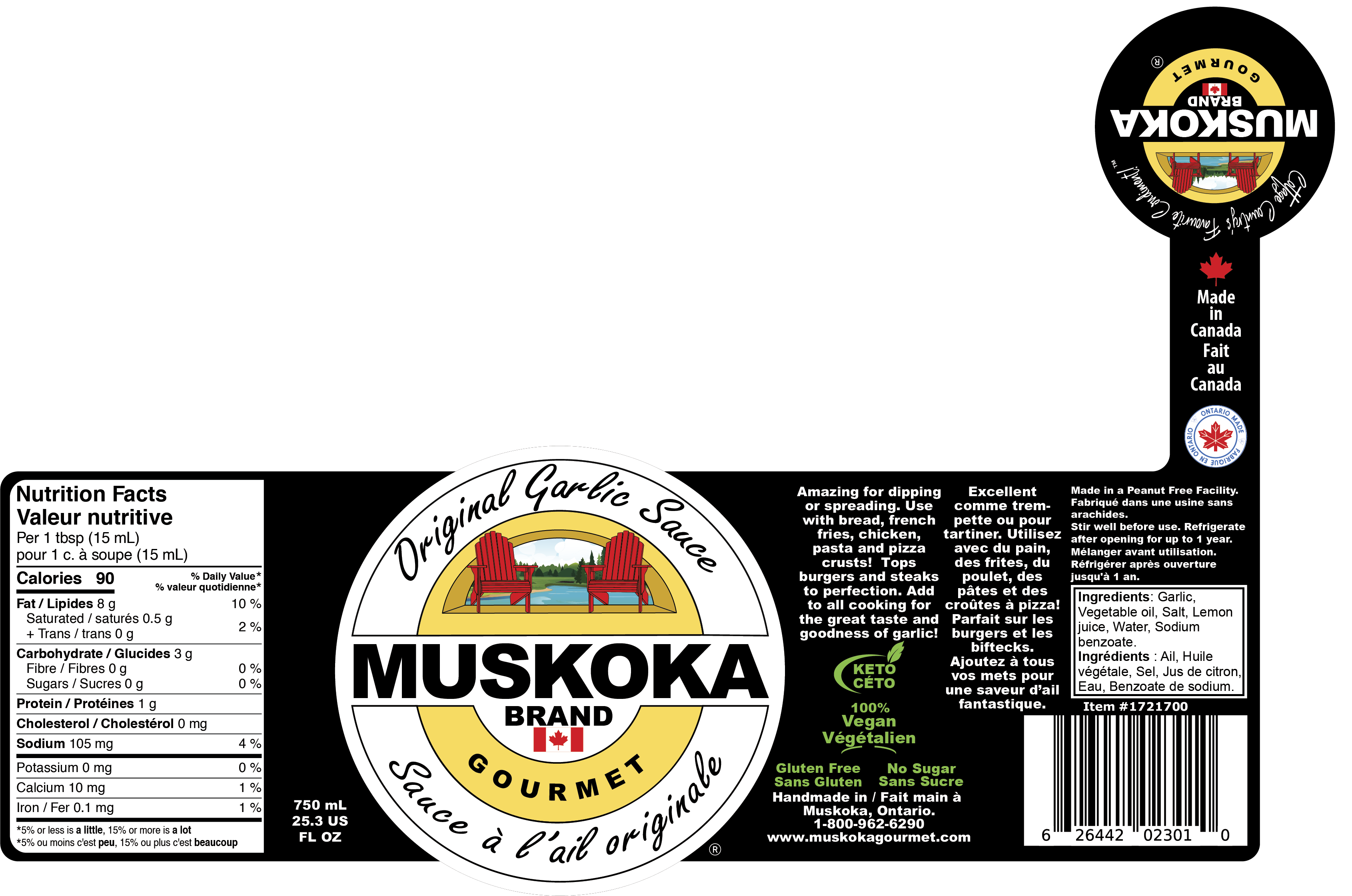 750 mL Original Garlic Sauce