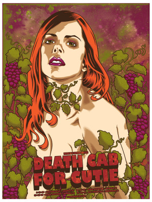 DEATH CAB FOR CUTIE: Screen print