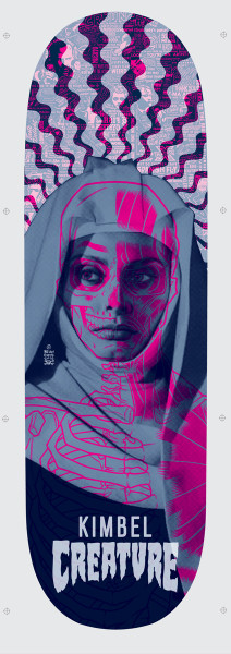 KIMBEL SKATE DECK: creature skateboards