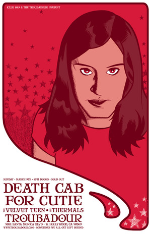 DEATH CAB FOR CUTIE: Offset Print