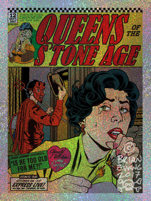 QUEENS OF THE STONE AGE:  6- foil