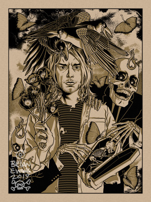 HEART SHAPED BOX: Kurt Cobain NIRVANA Territorial Variant