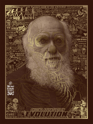 EVOLUTION: Screen print reg version