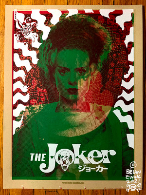 DANZIG, BRIDE, and JOKER: test print