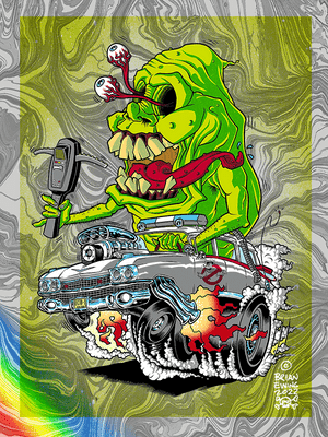 SLIMER: 2022 SLIMETIME FOIL ARTIST PROOF