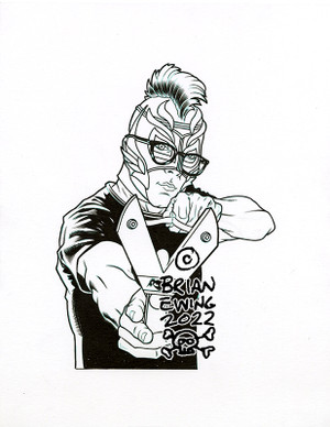 Puscifer: Moneyshot ink drawing