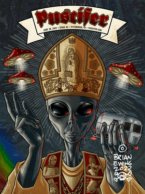 Puscifer: Pittsburgh 2020 A/P (Ayahuasca Foil Variant)