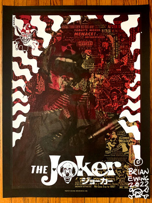 FRANKENSTEIN MEGADETH JOKER: Fiend Club test print