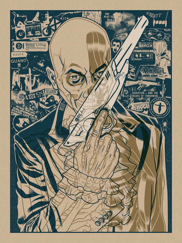 The Fabulous Killjoys: Screen print Artist Proof