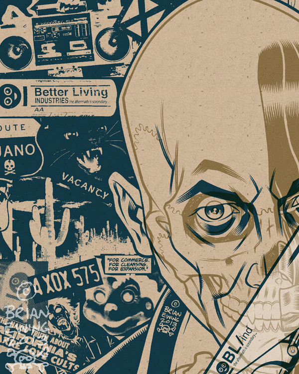 The Fabulous Killjoys: Screen print Artist Proof