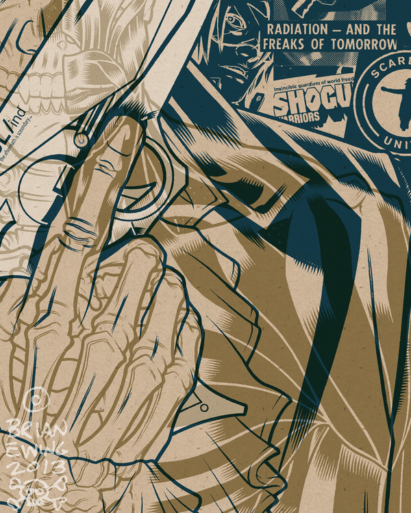 The Fabulous Killjoys: Screen print Artist Proof