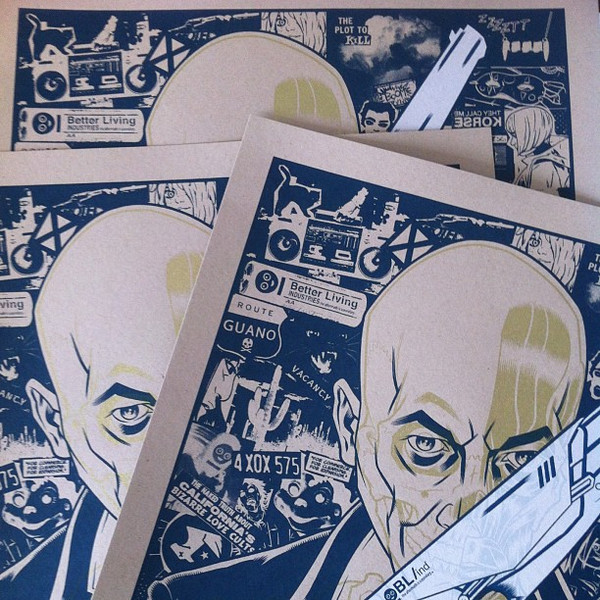 The Fabulous Killjoys: Screen print Artist Proof