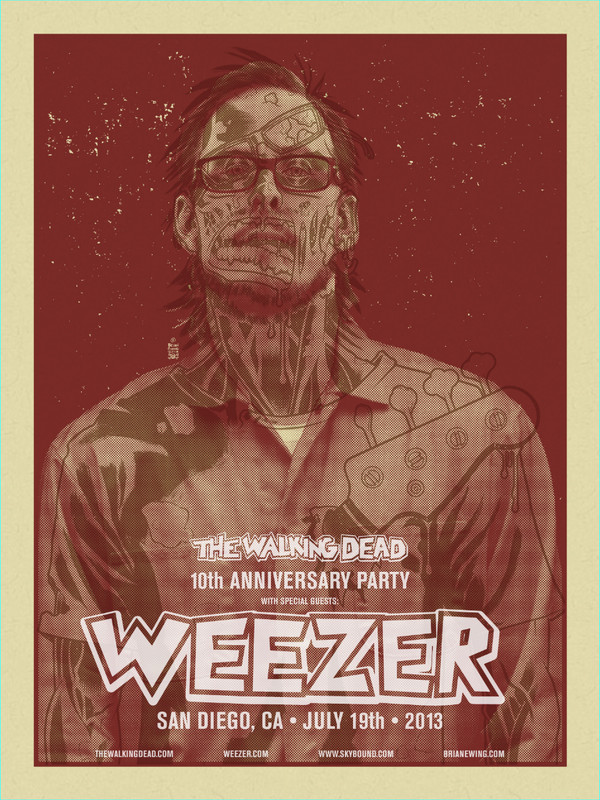 WEEZER WALKING DEAD ORIGINALS