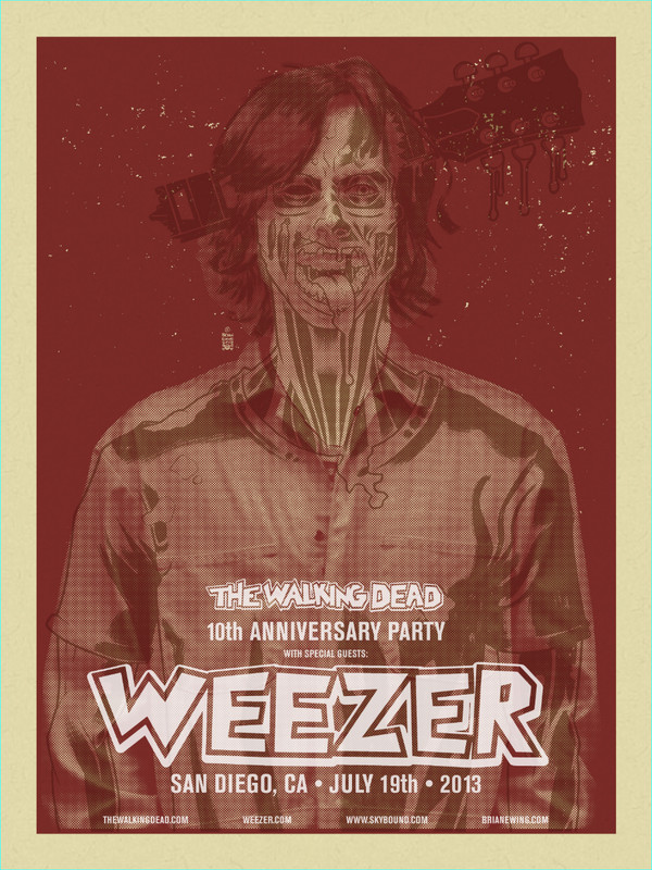 WEEZER WALKING DEAD ORIGINALS