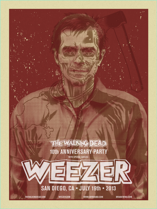 WEEZER WALKING DEAD ORIGINALS