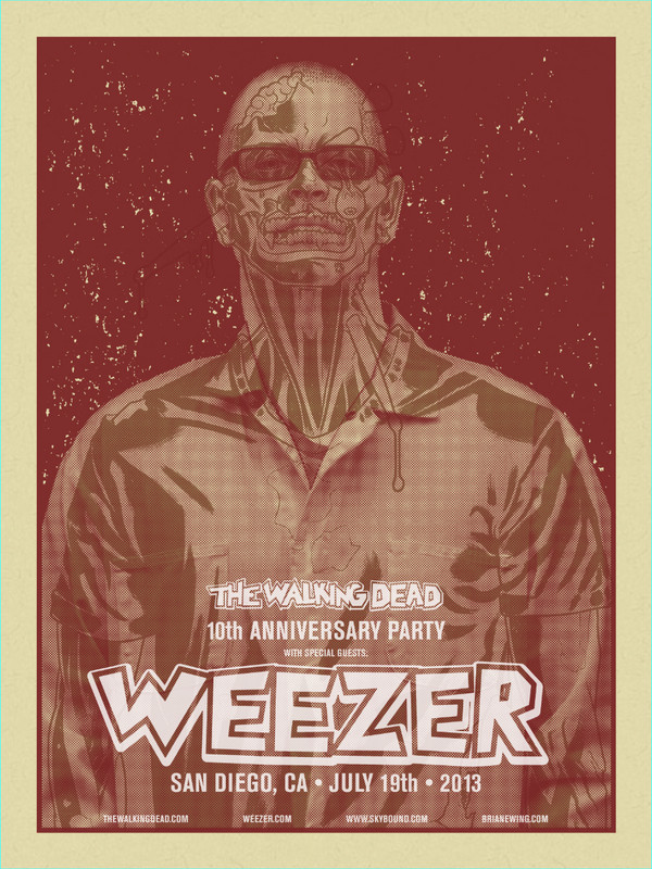 WEEZER WALKING DEAD ORIGINALS