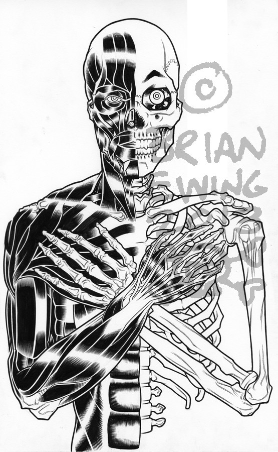 QOTSA/ MUMMY ORIGINAL ART