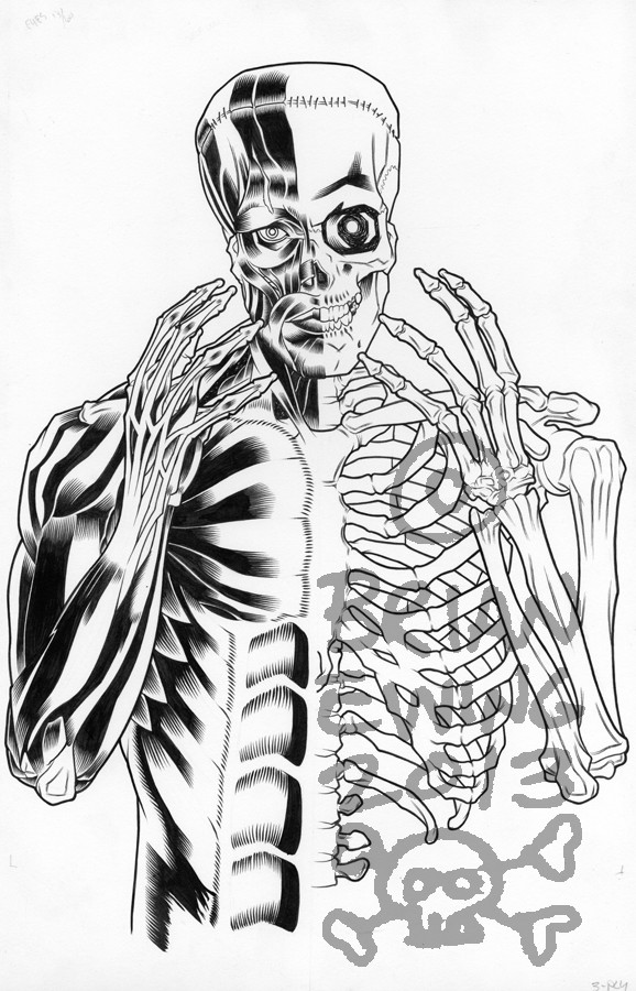 MELVINS / FRANKENSTEIN ORIGINAL ART