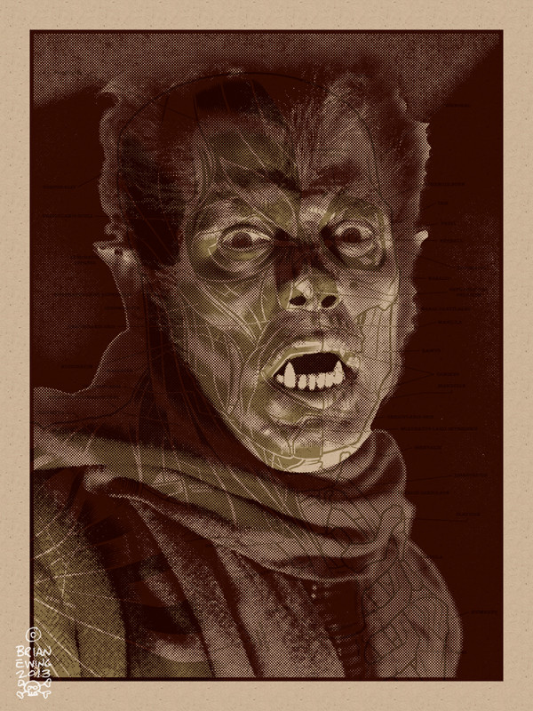 WEREWOLF: Screen Print