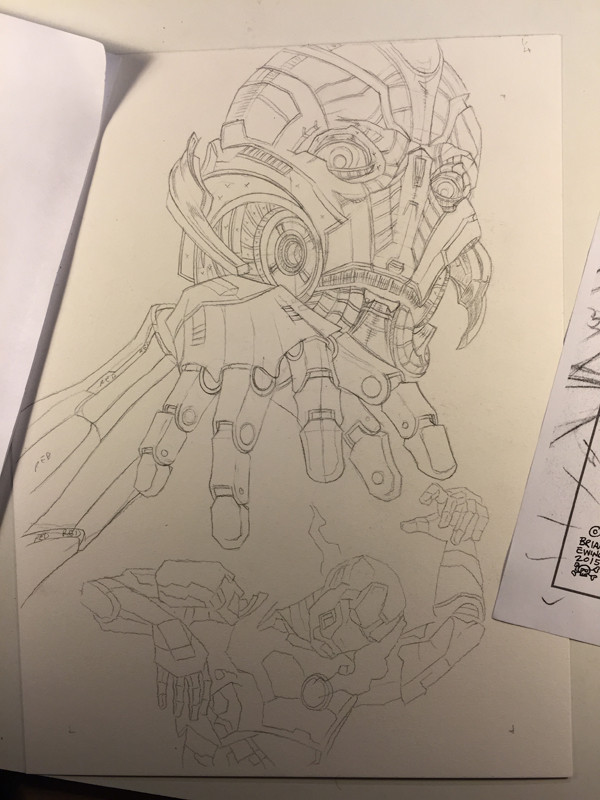 AVENGERS AGE OF ULTRON: NEW YORKER Illustration