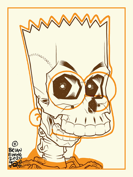 BART: HALLOWEEN COLORWAY Artist Proof